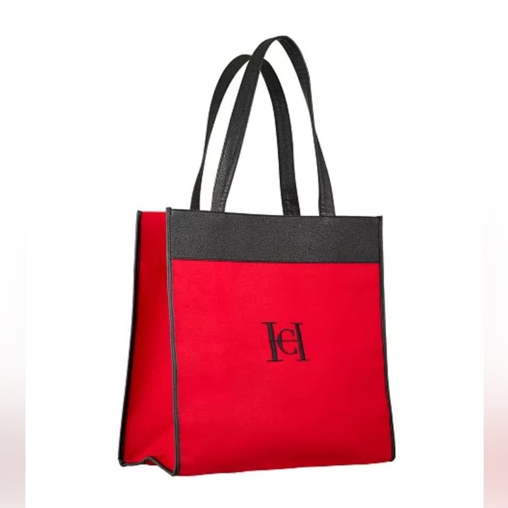 Carolina Herrera Good Girl Red & Black XL Tote Bag – New & Authentic